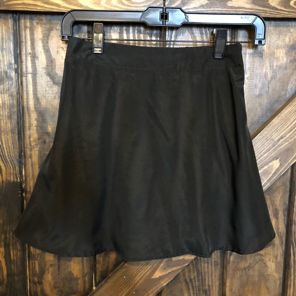 Tobi mini skater skirt black XS